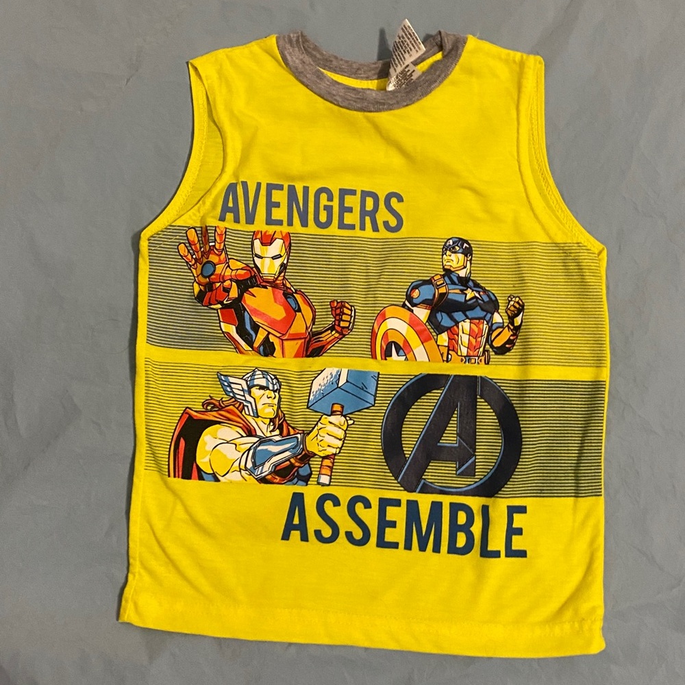 Boy’s Avengers Muscle-Tee